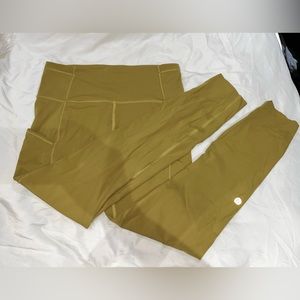 LULULEMON Fast and Free High Rise Tight 25” Size 6